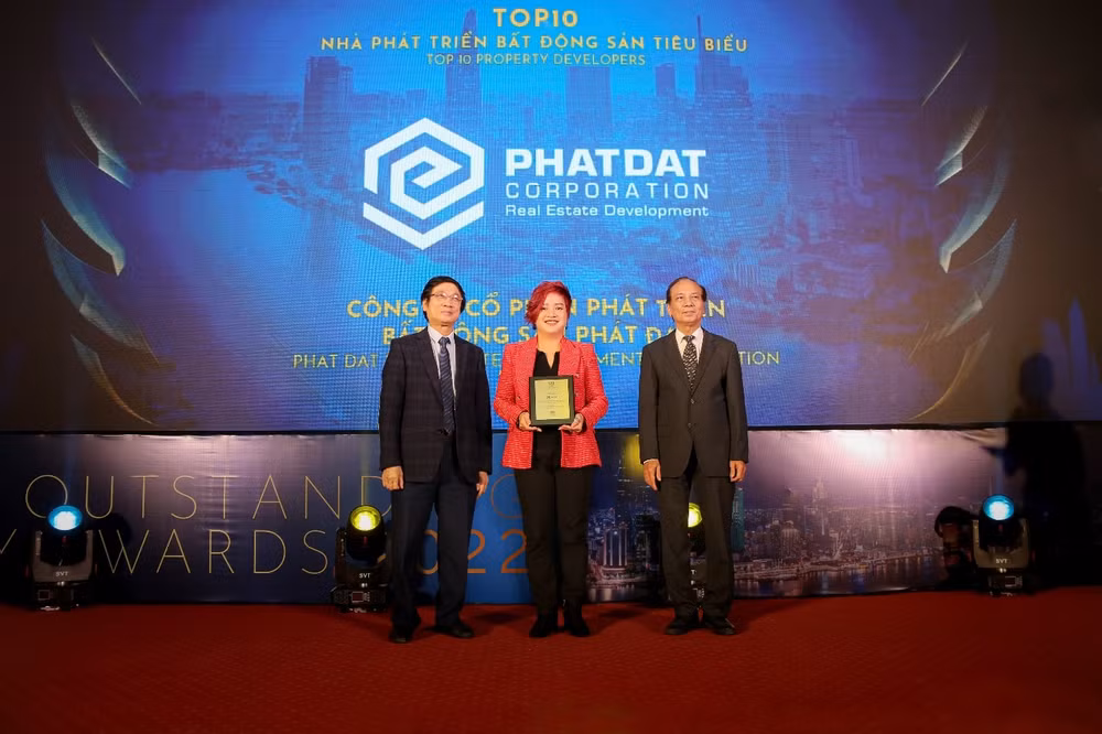 phat dat duoc vinh danh top10 nha phat trien bat dong san tieu bieu 2022 hinh 1