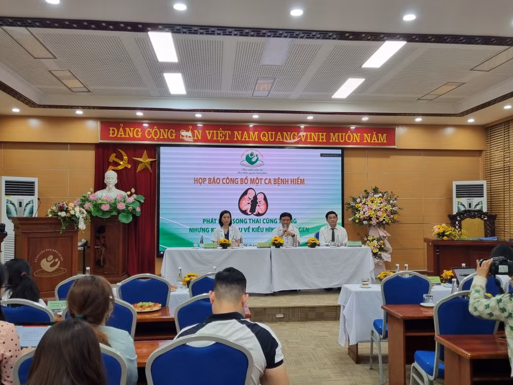 benh vien phu san ha noi lan dau tien phat hien song thai cung trung khac gioi tinh va khac gen hinh 3