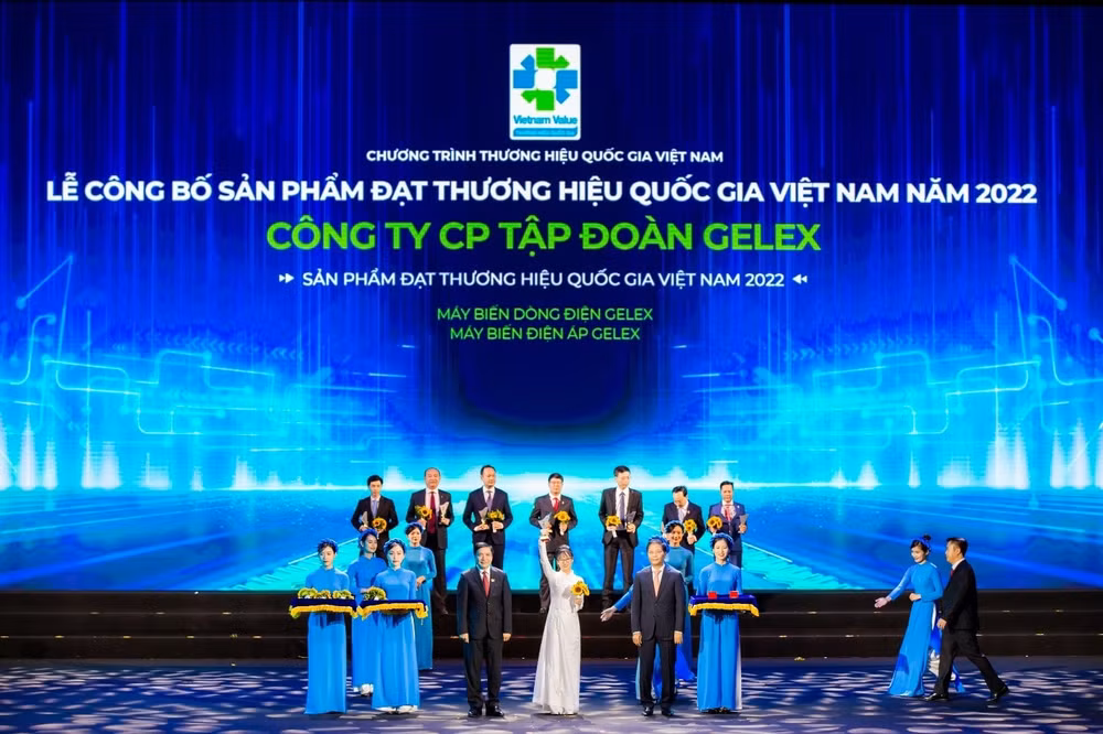 gelex va cac don vi thanh vien dat giai thuong thuong hieu quoc gia nam 2022 hinh 1