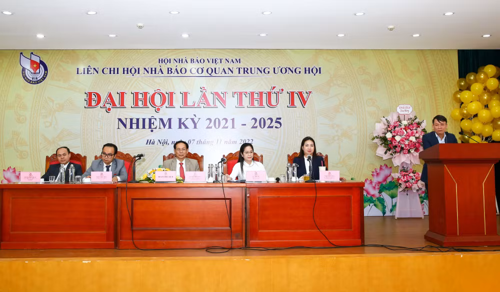 dai hoi lien chi hoi nha bao cac co quan trung uong hoi nha bao viet nam lan thu iv thanh cong tot dep hinh 2