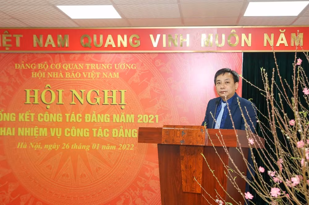 hoi nha bao viet nam tong ket cong tac dang nam 2021 va trien khai nhiem vu nam 2022 hinh 2