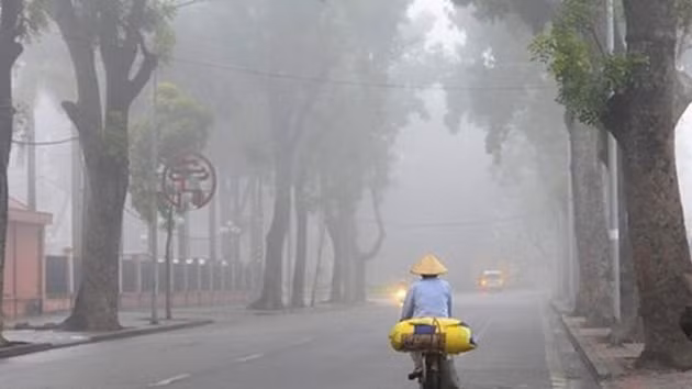 du bao thoi tiet 24 1 mien bac co mua nho mua phun hinh 1