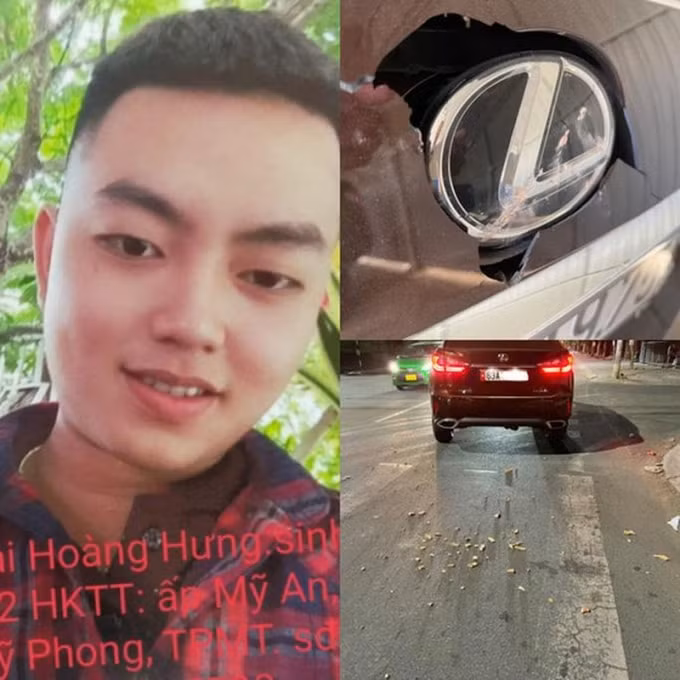 bat giu nam thanh nien dap pha xe cua thuong ta cong an hinh 1