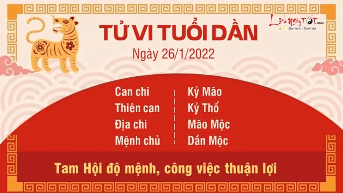 tu vi hom nay 26 1 2022 thu 4 ngay 24 12 am lich cua 12 con giap hinh 3