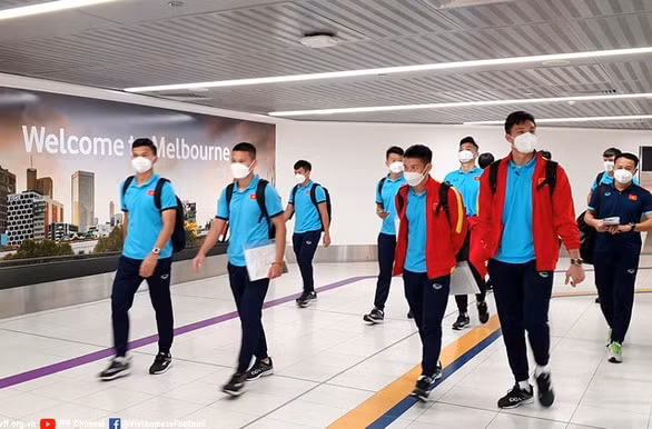 doi tuyen viet nam co mat tai melbourne san sang cho tran gap australia hinh 1