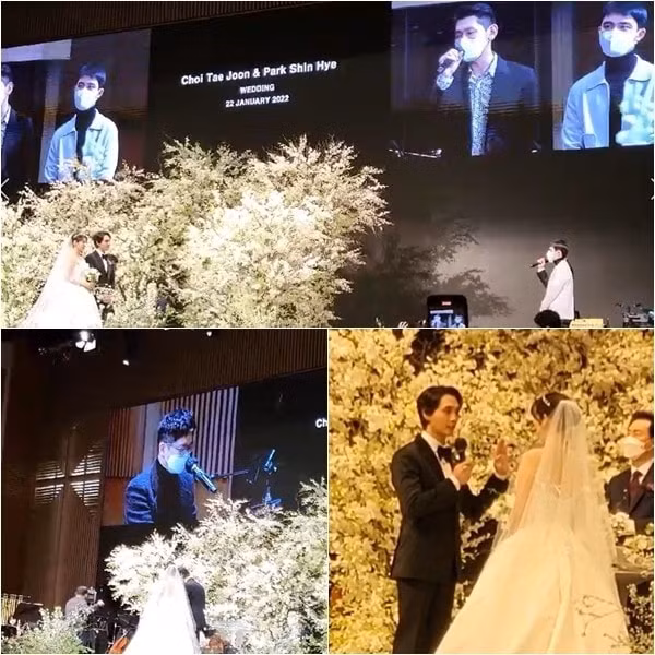 sieu dam cuoi cua park shin hye va choi tae joon hinh 4