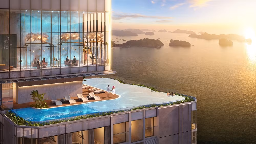a la carte halong bay khach san nam sao ben vinh di san sap di vao van hanh hinh 2