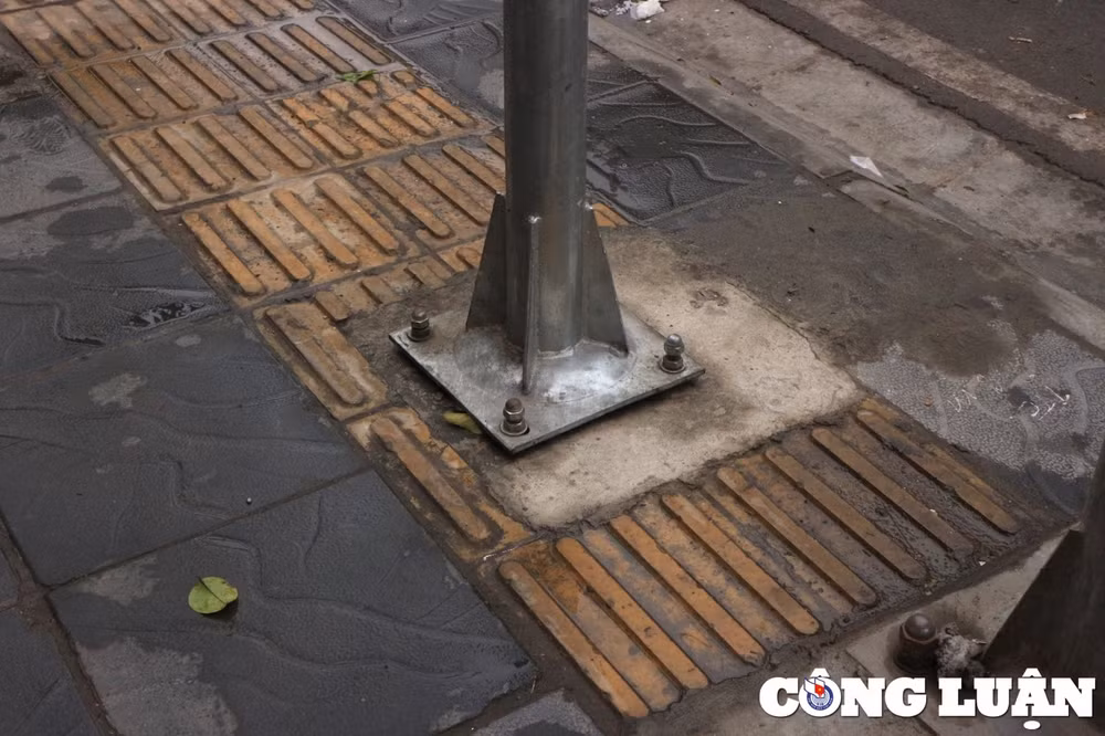 ha noi nhieu cot dien cay xanh nam chem che tren phan duong cua nguoi khiem thi hinh 2