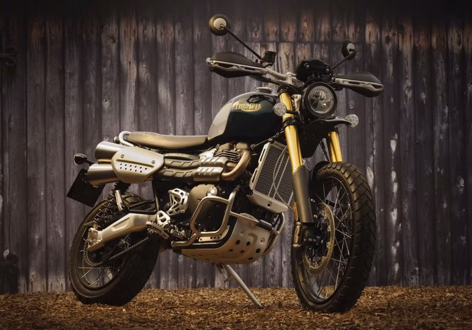 Mẫu xe Triumph Scrambler 1200 Steve McQueen. Ảnh: Bikes Republic