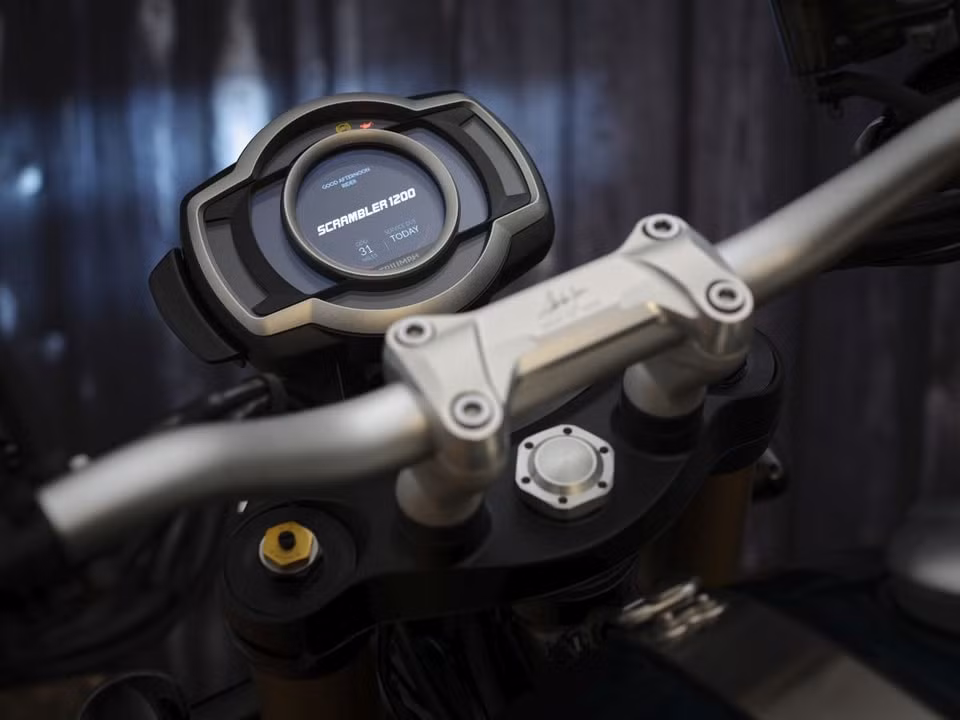 Mẫu xe Triumph Scrambler 1200 Steve McQueen. Ảnh: Bikes Republic