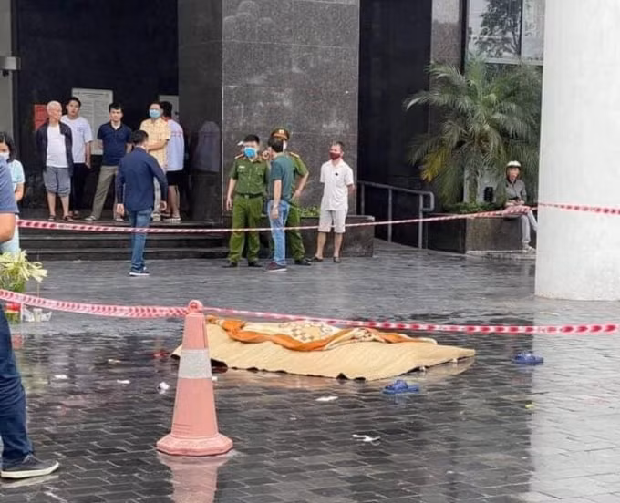 Hiện trường vụ việc.