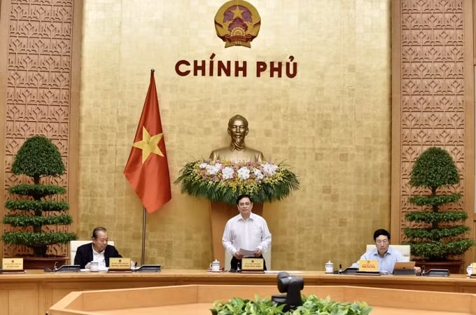Thủ tướng Phạm Minh Chính chủ trì phiên họp Chính phủ ngày 15/4.