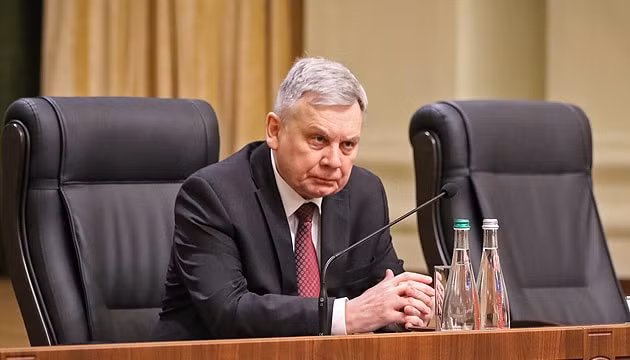 Bộ trưởng Quốc phòng Ukraine Andrii Taran. Ảnh: UI