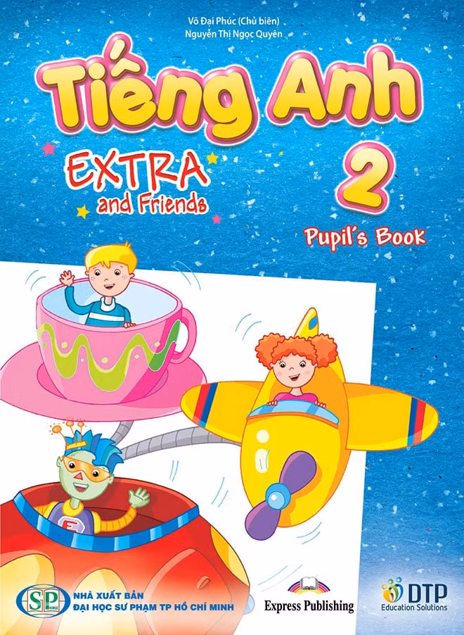 Một trong 3 đầu sách môn học tiếng Anh lớp 2 được UBND TP.HCM phê duyệt