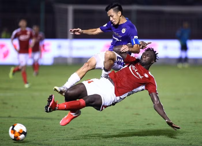 Diakite là một trong những trung vệ chất lượng ở V.League. Ảnh: internet