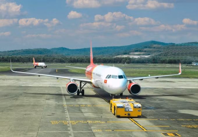 Tàu bay Vietjet PQC.