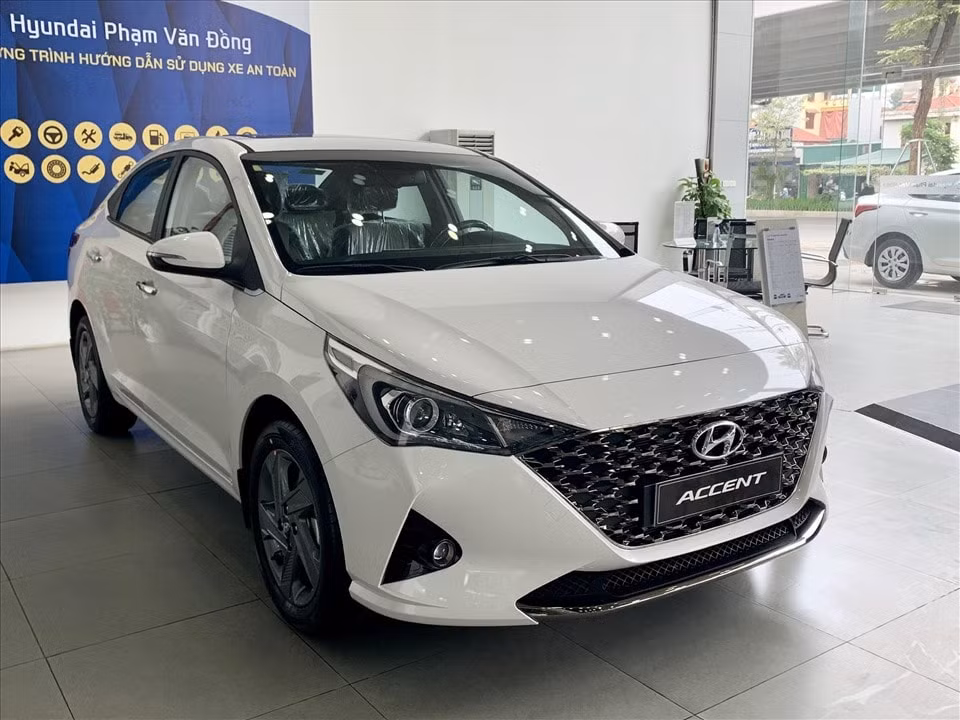 Hyundai Accent đứng vị trí thứ 2. Ảnh: PV