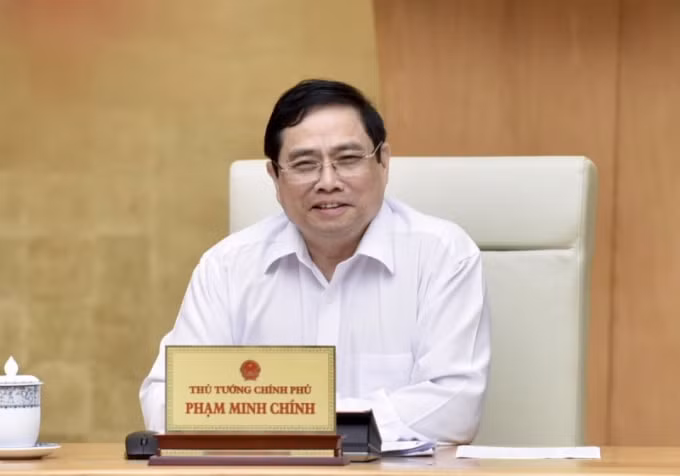 Thủ tướng Chính phủ Phạm Minh Chính. Ảnh NHNN