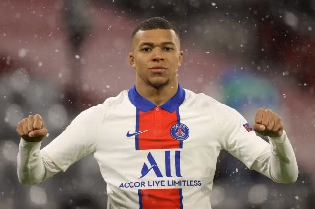 Mbappe càng chơi càng hay ở mùa giải 2020/21. Ảnh: Getty