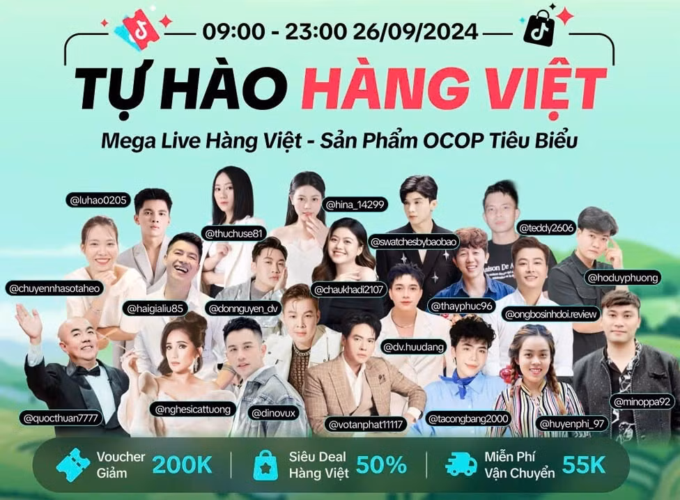 mega live tu hao hang viet su kien dot pha ho tro doanh nghiep viet nam hinh 1