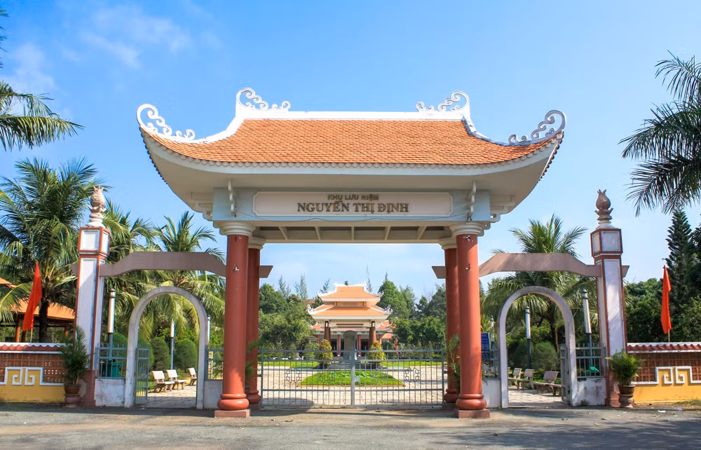 ben tre dau tu 12 ty dong de nang cap khu luu niem nu tuong nguyen thi dinh hinh 1