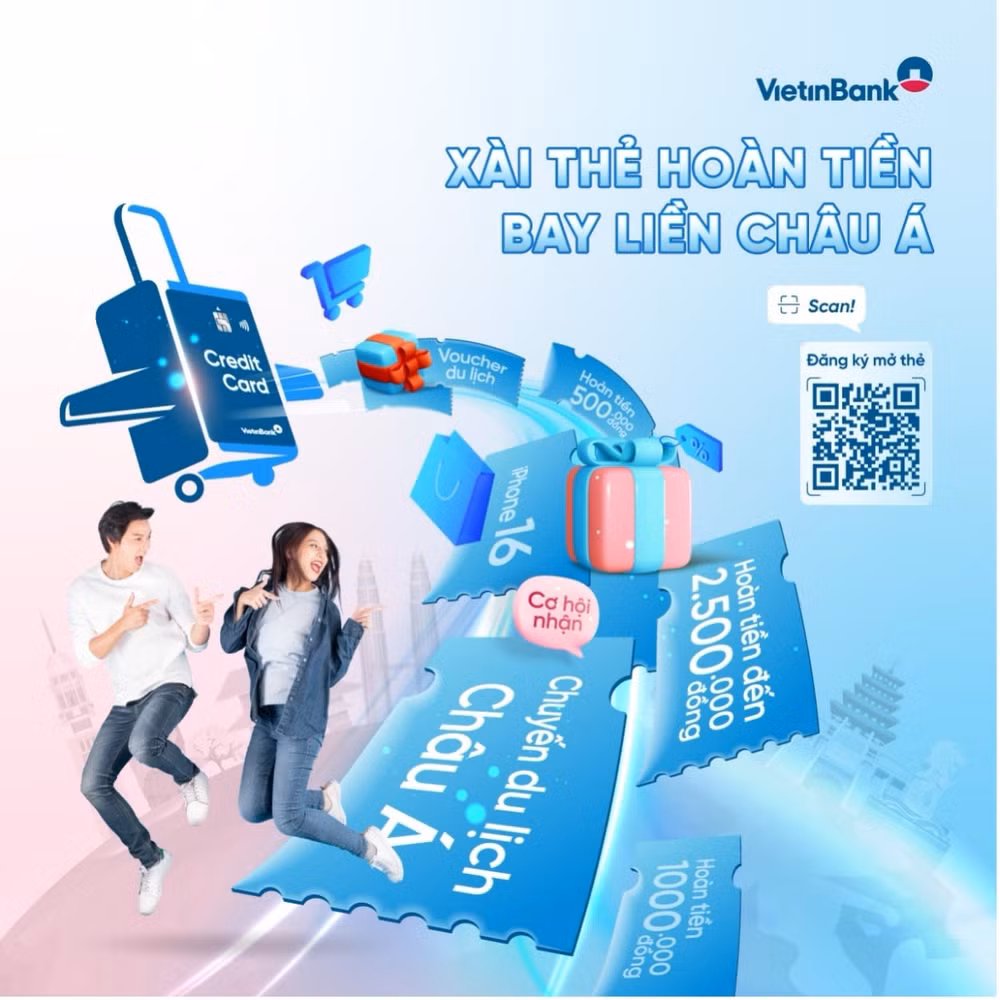 hoan tien len den 2500000 vnd danh cho chu the tin dung quoc te vietinbank hinh 1