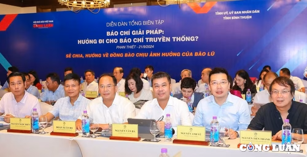 dien dan tong bien tap 2024 dang dat ra nhung van de cap thiet cho bao chi viet nam hinh 1