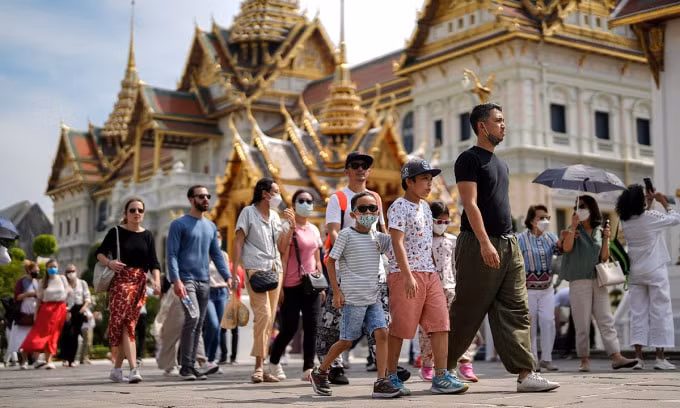 muc chi tieu cua khach viet den thai lan dung dau khu vuc hinh 1