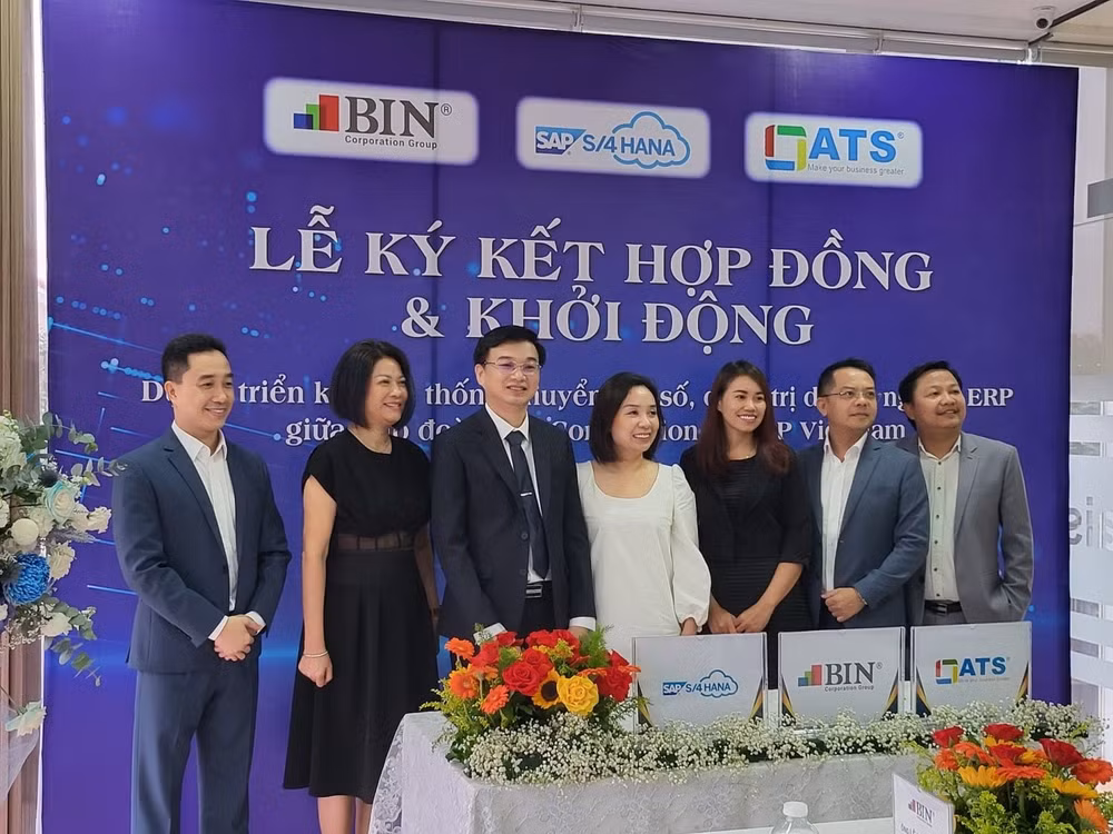 trien khai du an giai phap sap s 4 hana cloud giua bin corporation sap va ats viet nam hinh 3