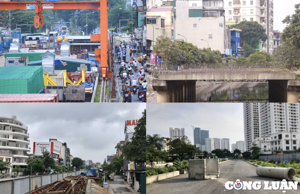 ha noi hang loat du an giao thong cham tien do doi von gay lang phi nguon luc hinh 1