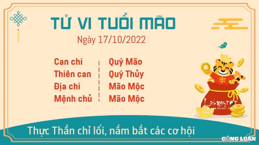 tu vi hom nay 17 10 2022 thu 2 ngay 22 9 am lich cua 12 con giap hinh 4