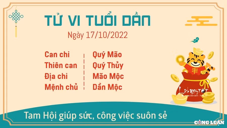 tu vi hom nay 17 10 2022 thu 2 ngay 22 9 am lich cua 12 con giap hinh 3