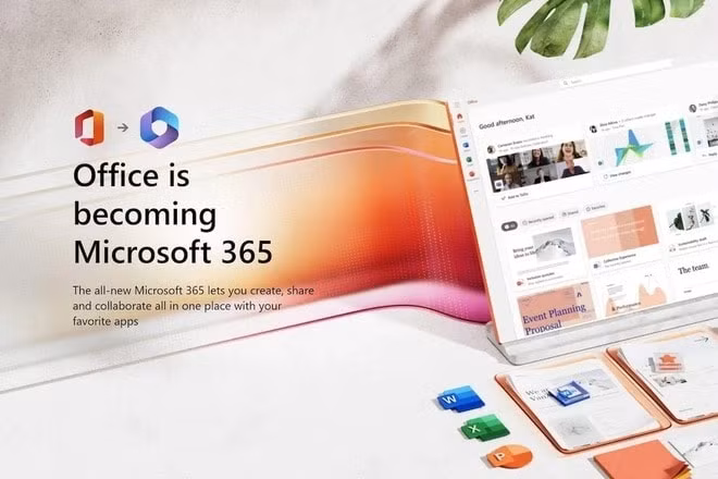 sau hon 30 nam microsoft office doi ten thanh microsoft 365 hinh 2