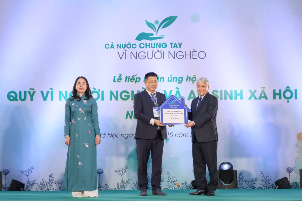 golf long thanh tai tro 10 ty dong cho quy vi nguoi ngheo va an sinh xa hoi nam 2022 hinh 1