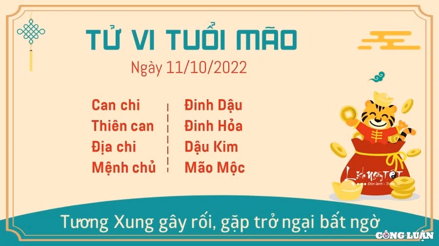 tu vi hom nay 11 10 2022 thu 3 ngay 16 9 am lich cua 12 con giap hinh 4