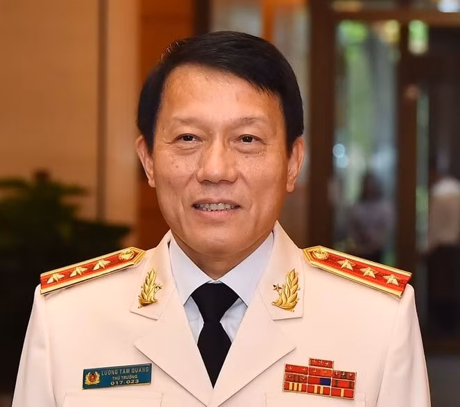 thuong tuong luong tam quang duoc quoc hoi phe chuan giu chuc bo truong bo cong an hinh 1