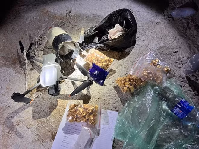 thu doan tinh vi cua cap vo chong dung flycam de giao ma tuy o bac ninh hinh 1