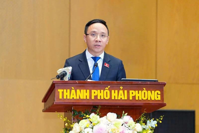 Ông Đào Trọng Đức được bầu giữ chức Phó Chủ tịch UBND TP Hải Phòng. Ảnh: Đàm Thanh 0420-duc-17863495179111744417551.jpg