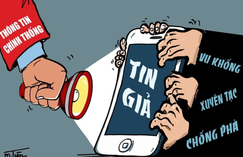 Đăng tải, phát tán thông tin xâm phạm an ninh quốc gia sẽ bị khóa tài khoản vô thời hạn. Ảnh minh hoạ: Công an Ninh Bình anh-16.jpg