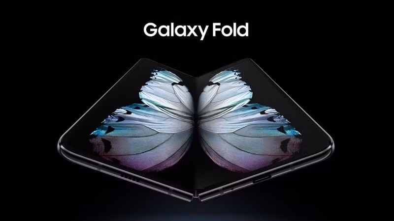 Smartphone màn gập Galaxy Fold.