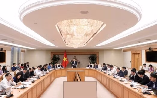 Toàn cảnh cuộc họp. Ảnh: VGP