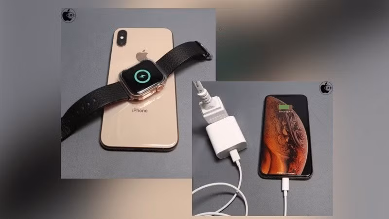 iPhone có thể sạc pin cho Apple Watch, Airpods trong tương lai.