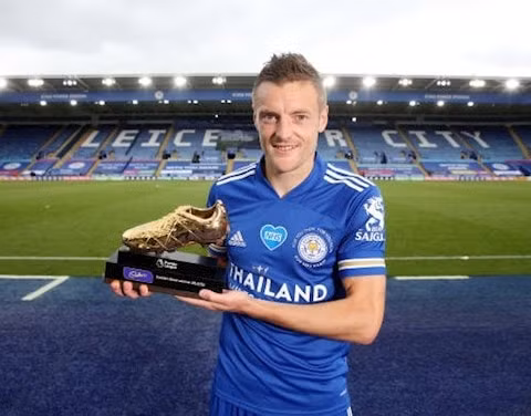 Cầu thủ Vardy giành Vua phá lưới NHA mùa này với 23 bàn. Ảnh: internet.