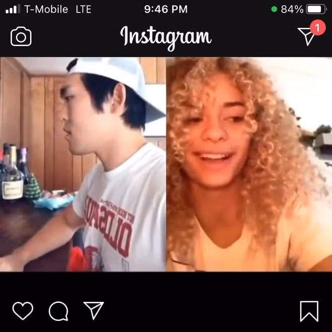 Ứng dụng Instagram bị phát hiện kích hoạt camera trước dù tính năng chụp ảnh không được bật. Ảnh: internet.