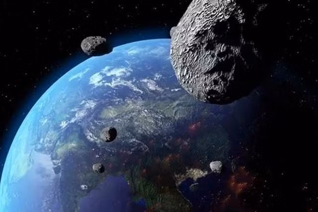 Nasa cảnh báo thiên thạch có nguy cơ đâm vào trái đất. Ảnh: internet.