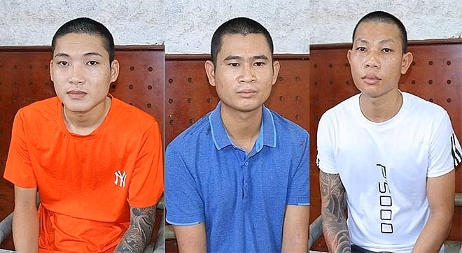 3 đối tượng bị khởi tố về hành vi đưa người Trung Quốc nhập cảnh trái phép. Ảnh: TL.