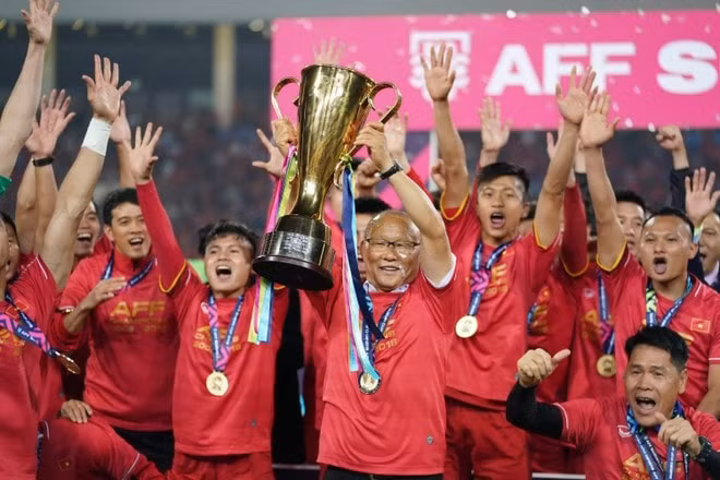 Đội tuyển VN sẽ bảo vệ ngôi vô địch AFF Cup trong năm 2021. Ảnh: internet.