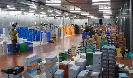 Sẽ xử lý kho hàng lậu rộng hơn 10.000 m2 ở Lào Cai. Ảnh: TL.