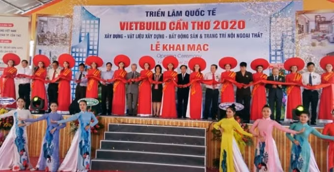 Triển lãm quốc tế Vietbuild Cần Thơ 2020 diễn ra từ ngày 23/7 đến 27/7/2020