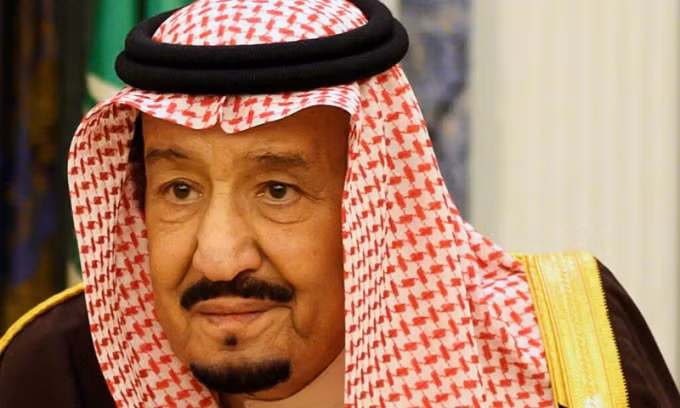Đức vua Salman của Saudi Arabia. Ảnh: Reuters